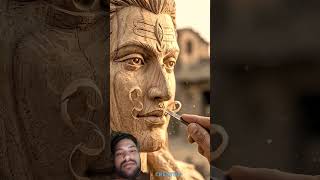 Mahadev A IThe Best Wooden Sculpture #woodcraft#woodcarving #mahadev #shivji #bhagwan #lordshiva