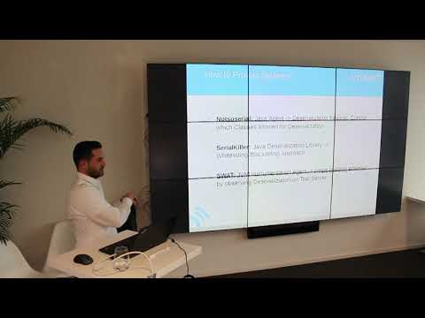 Fadi Serhan talks about OWASP Security: Insecure Deserialization #3
