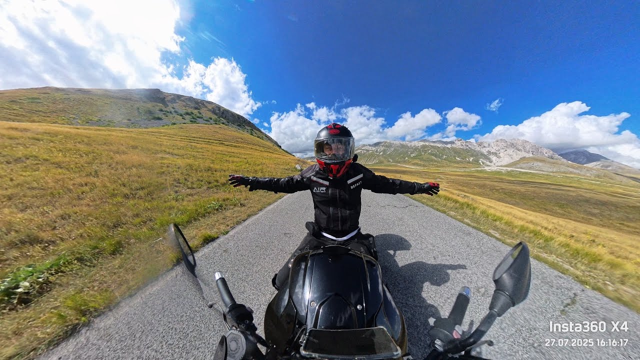27-07-25 Passo delle capannelle - Campo Imperatore in moto