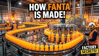 Inside the Fanta Factory | How Fanta Is Made in Factory