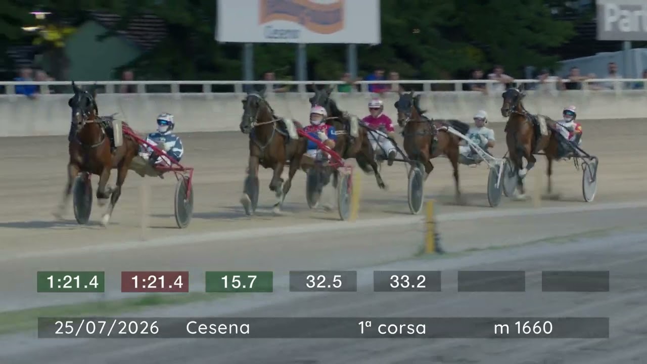 2026 07 25 | Corsa 1 | Metri 1660 | Premio Trofeo Aste Anact