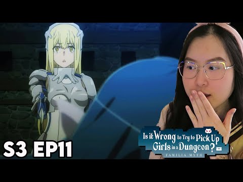 WIENE SAVES BELL?!😱 DanMachi Season 3 Episode 11 Reaction & Review
