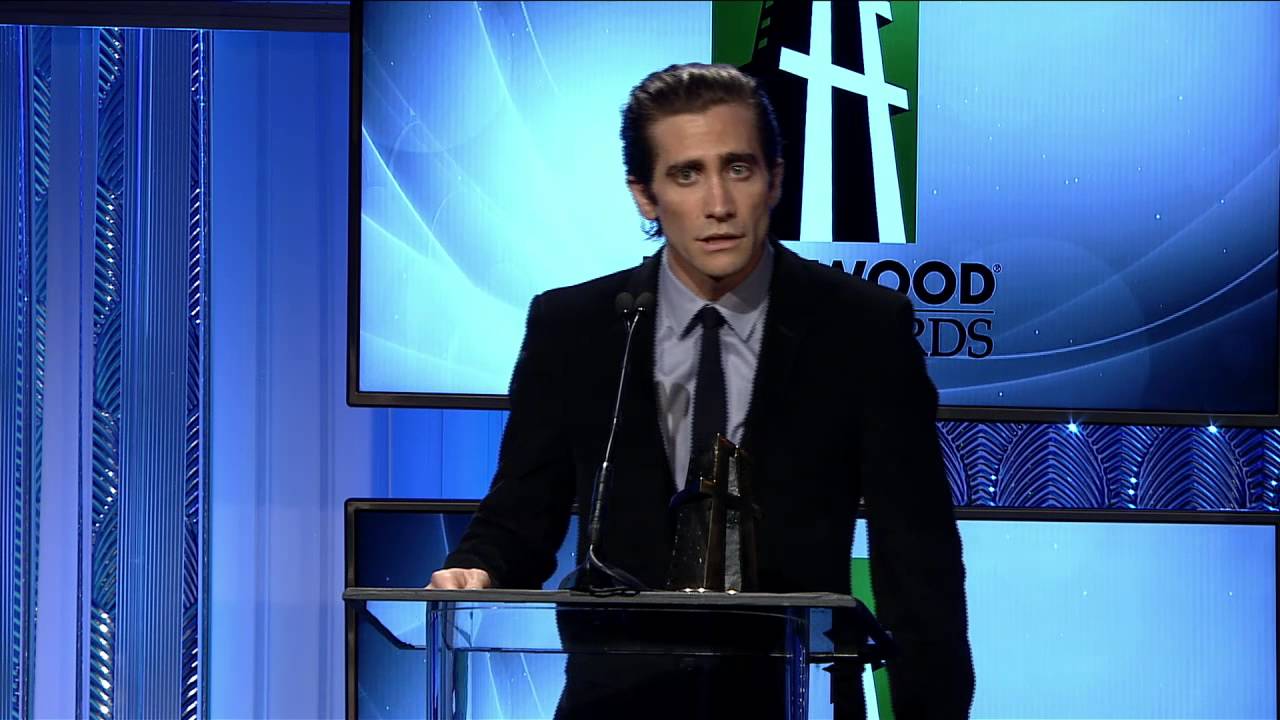 Jake Gyllenhaal Honored for Hollywood Supporting Actor - HFA 2013