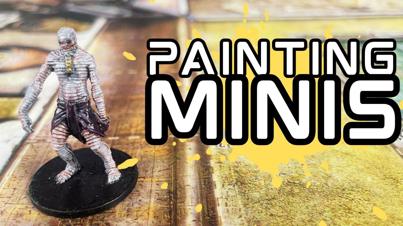 Painting Imhotep Miniature from The Adventurers | Bit Of Paint