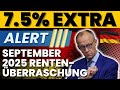 Rentenbonus September 2025 Wer Jetzt 7 5 Mehr Geld Bekommt Rentenbonus September 2025 Wer Jetzt 7 5 Mehr Geld Bekommt