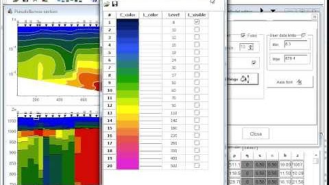 Importing of contours from surfer to ZondTEM1d