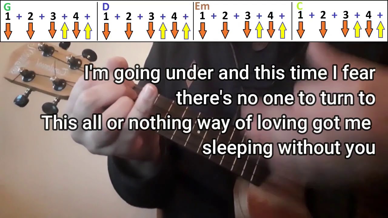 Someone You Loved Uke Play Along with John YouTube