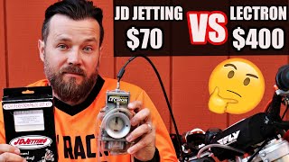 JD Jetting or Lectron on 2stroke dirt bike  which one is better?