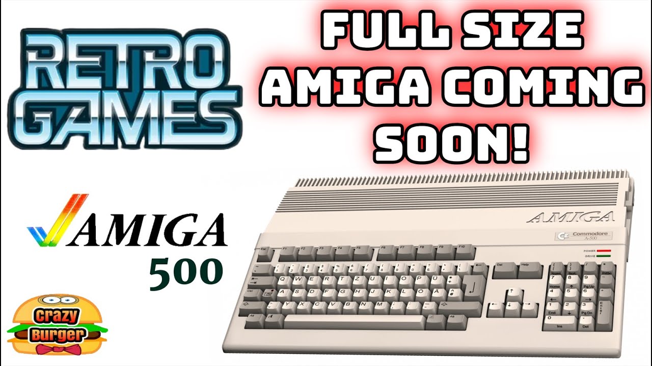 Full Size AMIGA Coming Soon From Retro Games Limited! It's Official! Plus  LOTS more planned! 