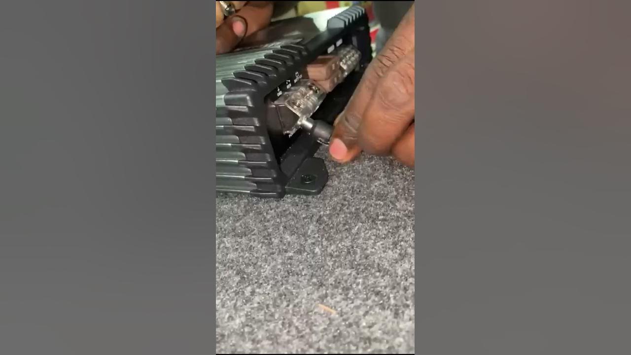 how to install power wire ferrules YouTube