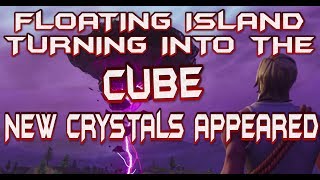Fortnite - Floating Island Update - More Purple Crystals Appeared After Activating Rune