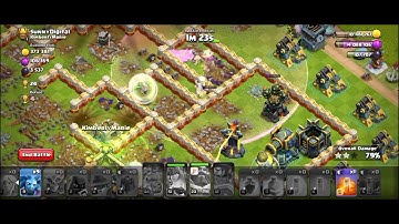 Eternal tome nerf?No problem with this super witch attack strategy,low level heroes&army vs th17 max