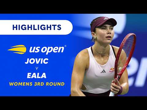 Iva Jovic v Alexandra Eala - US Open 2026: 3rd Round Highlights | Wide World of Sports