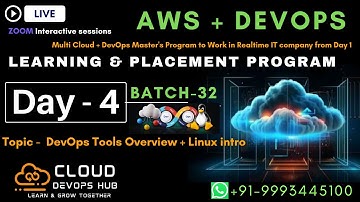 Multi Cloud AWS + DevOps || Day4 || Live Zoom Recording || 8 AM IST Started Today || Batch-32