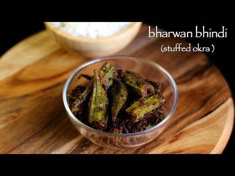 bharwa bhindi recipe  stuffed bhindi recipe  stuffed okra fry recipe