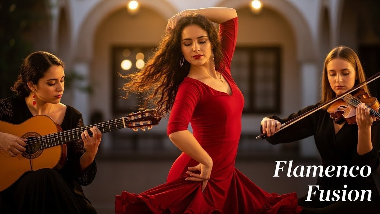 LIVE Flamenco Violin Salsa | Latin Instrumental Music