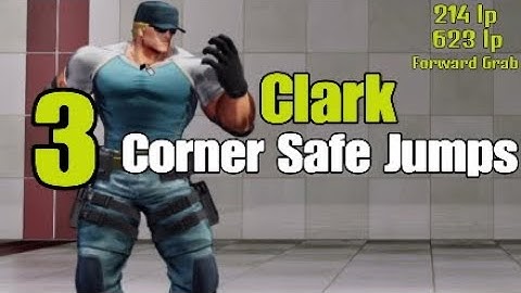 KOF XV 3 Clark Safe Jump Options