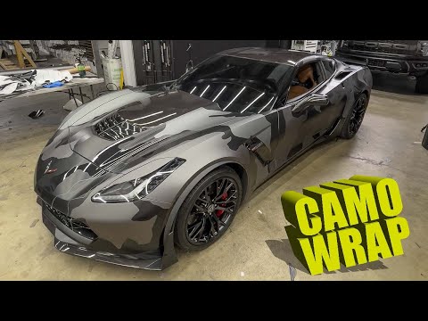 Camo Vinyl Wrap Canada
