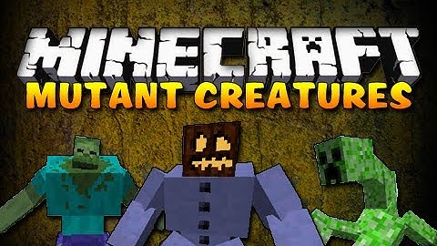 Minecraft Mod Showcase - MUTANT CREATURES MOD! | iJevin