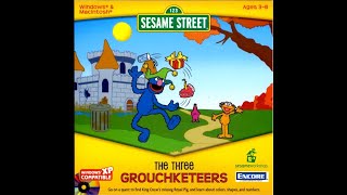 Sesame Street: The Three Grouchketeers (PC,Windows) [1998]. "Read and Play" Mode.