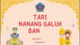 TARI NANANG GALUH BANJAR SMK NEGERI 1 TANJUNG