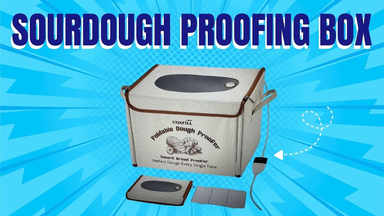 Folding Bread Proofing Box with Temp Control & 48H Timer XL - YouTube