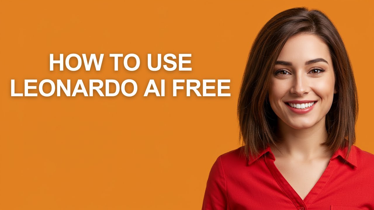 How to Use Leonardo Ai Free - AshleyHowTo - YouTube