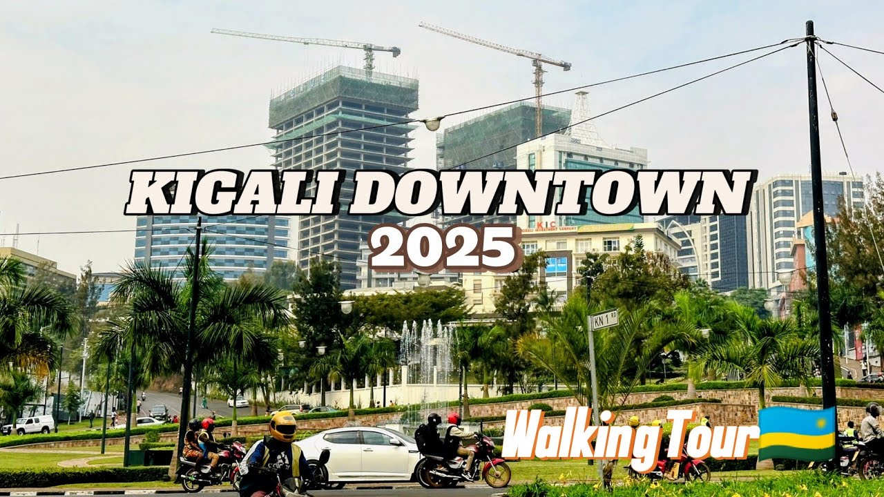 Why Everyone Is Talking About Kigali | Downtown  4k Walking Tour 2025 The Cleanest City in Africa