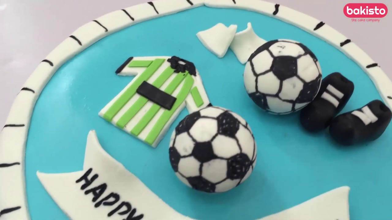 Foot Ball Lover Birthday Cake By Bakisto Pk Youtube