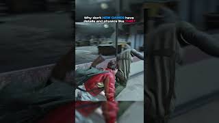 Why don't NEW GAMES have details and physics like THIS?