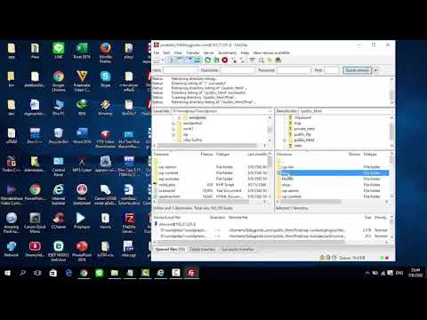EP.1 สอนทำเว็บไซต์ด้วย wordpress - การอัพโหลดไฟล์ Wordpress บน FTP Server จริง
