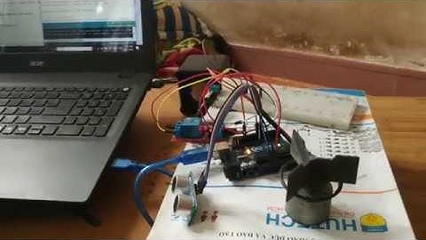 Đo mực nước dùng SRF05