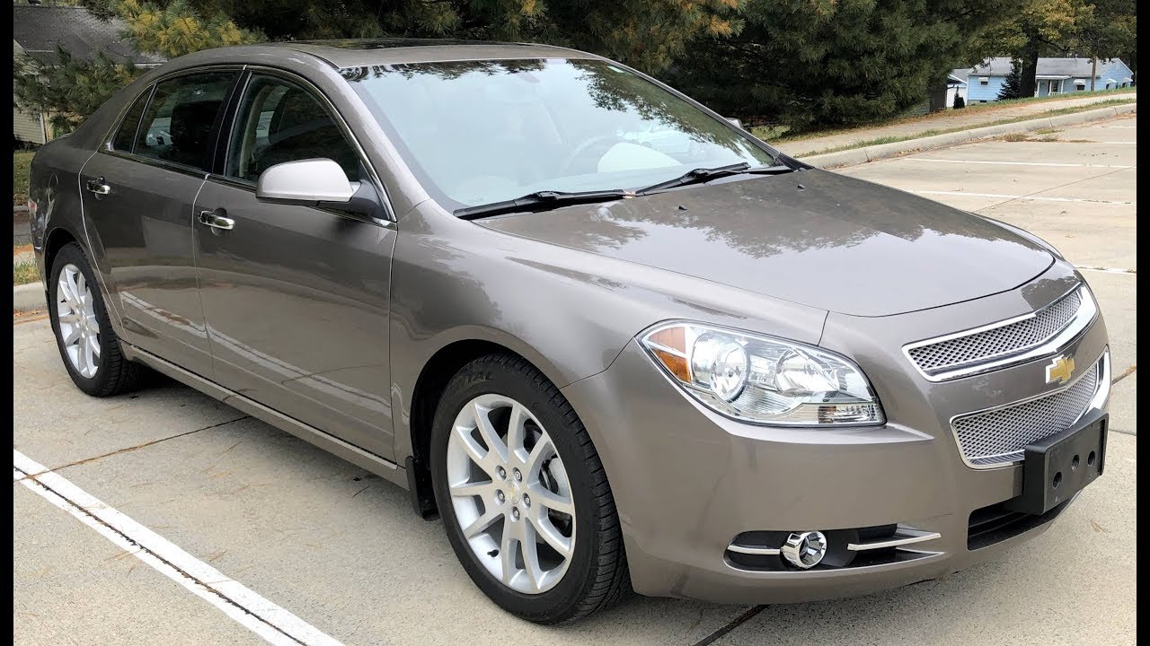 2012 Chevrolet Malibu LTZ w/2LZ - 36k (Brown) - YouTube
