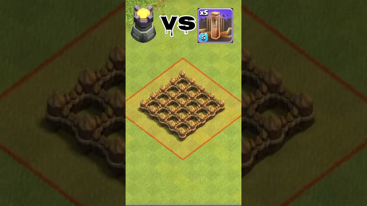 Earthquake Spell Vs Walls 