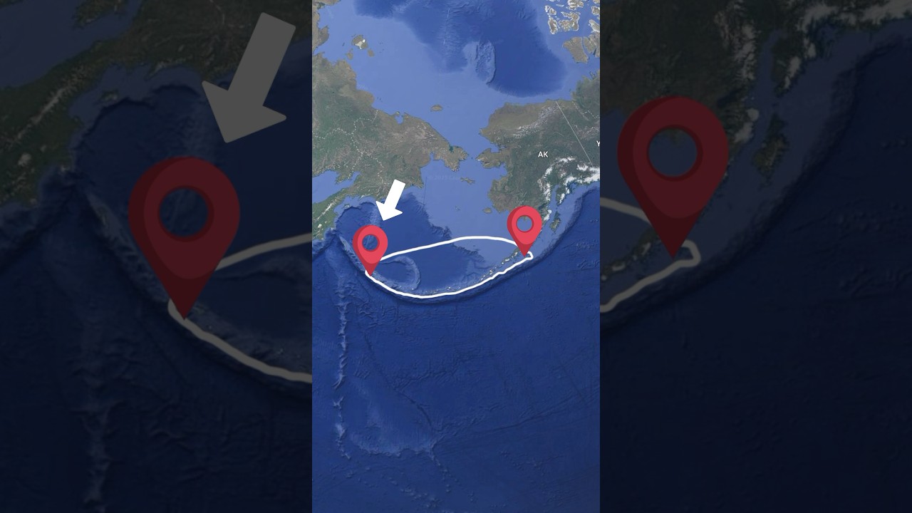 How many People LIVE in the Aleutian Islands? #distantelephant #alaska #geography #maps #islands