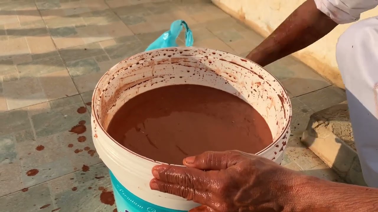 استخراج طينة الفخار