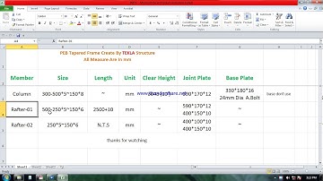 PEB Tapered Frame- Part-02