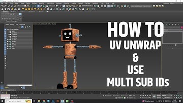 PART - 2 How to Cyborg Modelling | HOW TO UV UNWRAP TEXTURE | HOW TO USE MULTI SUB ID #3dsmax