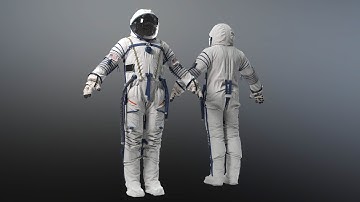 Sokol Space Suit REALTIME EEVEE