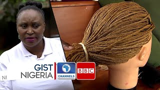 Uganda Entrepreneur Uses Banana Fibres To Make Hair Extensions