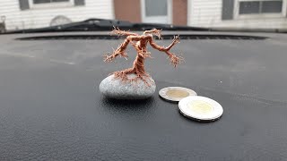 How to Make a Tiny Wire Tree (bonsai)