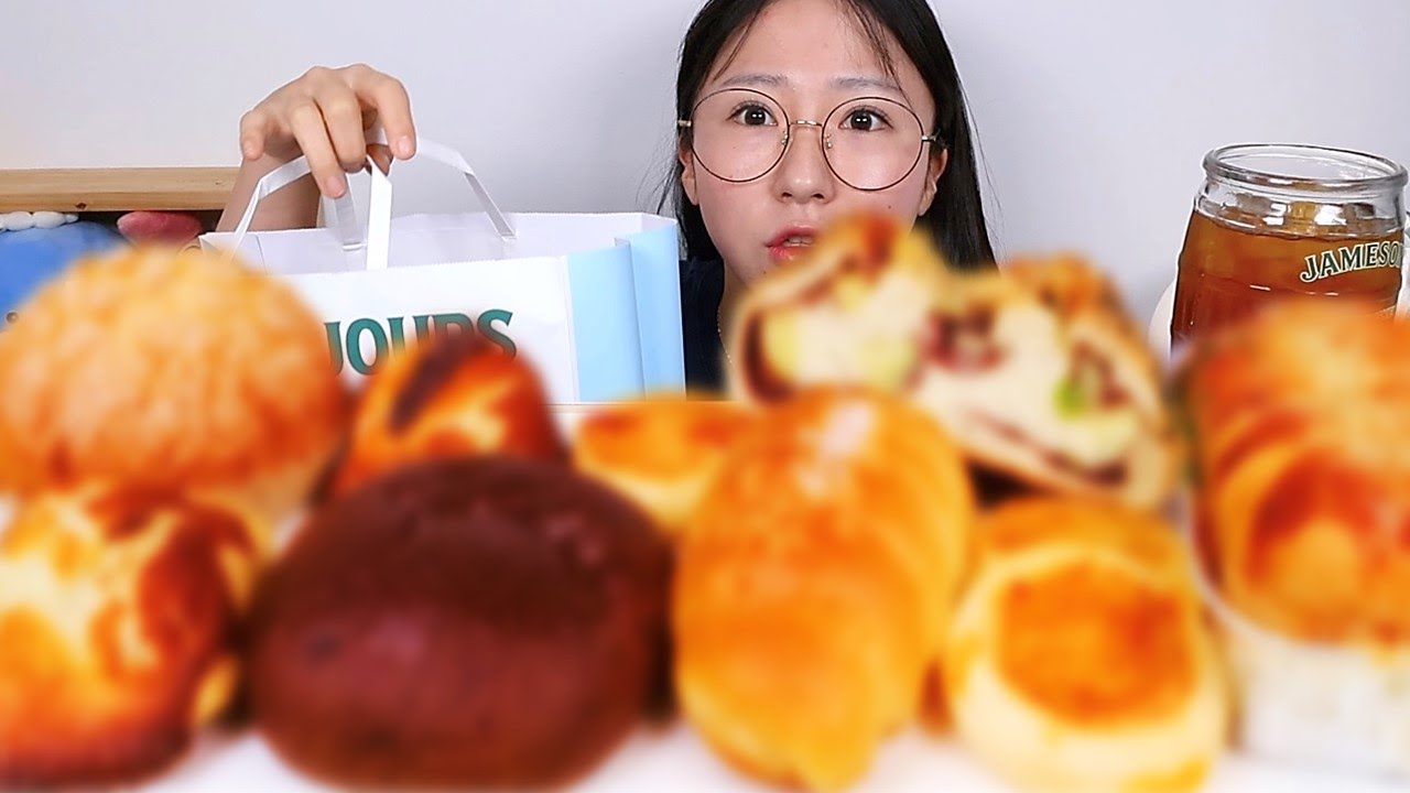 뚜레쥬르 빵긋랜덤박스❓ 3만원치 빵 디저트 먹방 Dessert Mukbang
