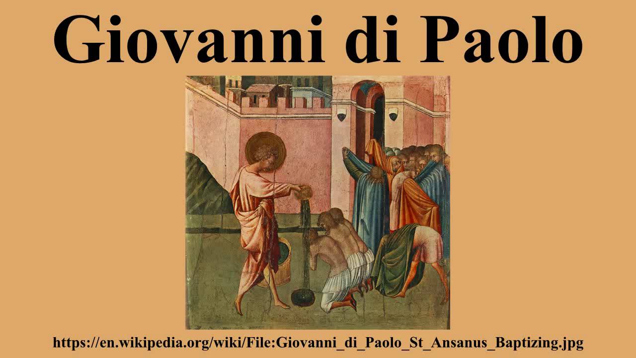 Giovanni di Paolo