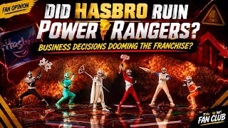Did Power Hasbro Ruin Power Rangers? Are Business Decisions Dooming The Franchise? #powerrangers