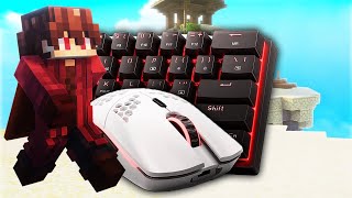 [1000 FPS + Shaders] Godbridge Keyboard + Mouse Sounds ASMR | Pika-Network BEDWARS