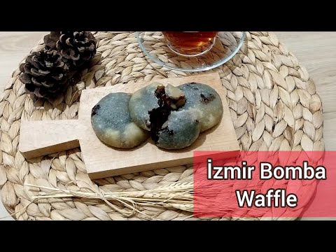 TikTok Yemekleri | Yeni İzmir Bomba Waffle | İzmir Bomba Nasıl Yapılır | The viral TikTok recipe!