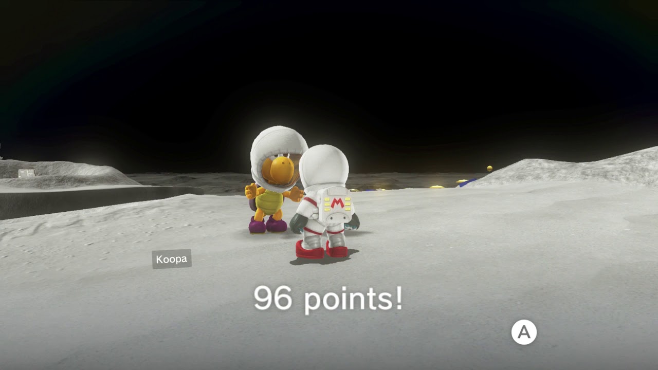 Super Mario Odyssey - Moon Kingdom Moon #21: Walking on the Moon! - YouTube