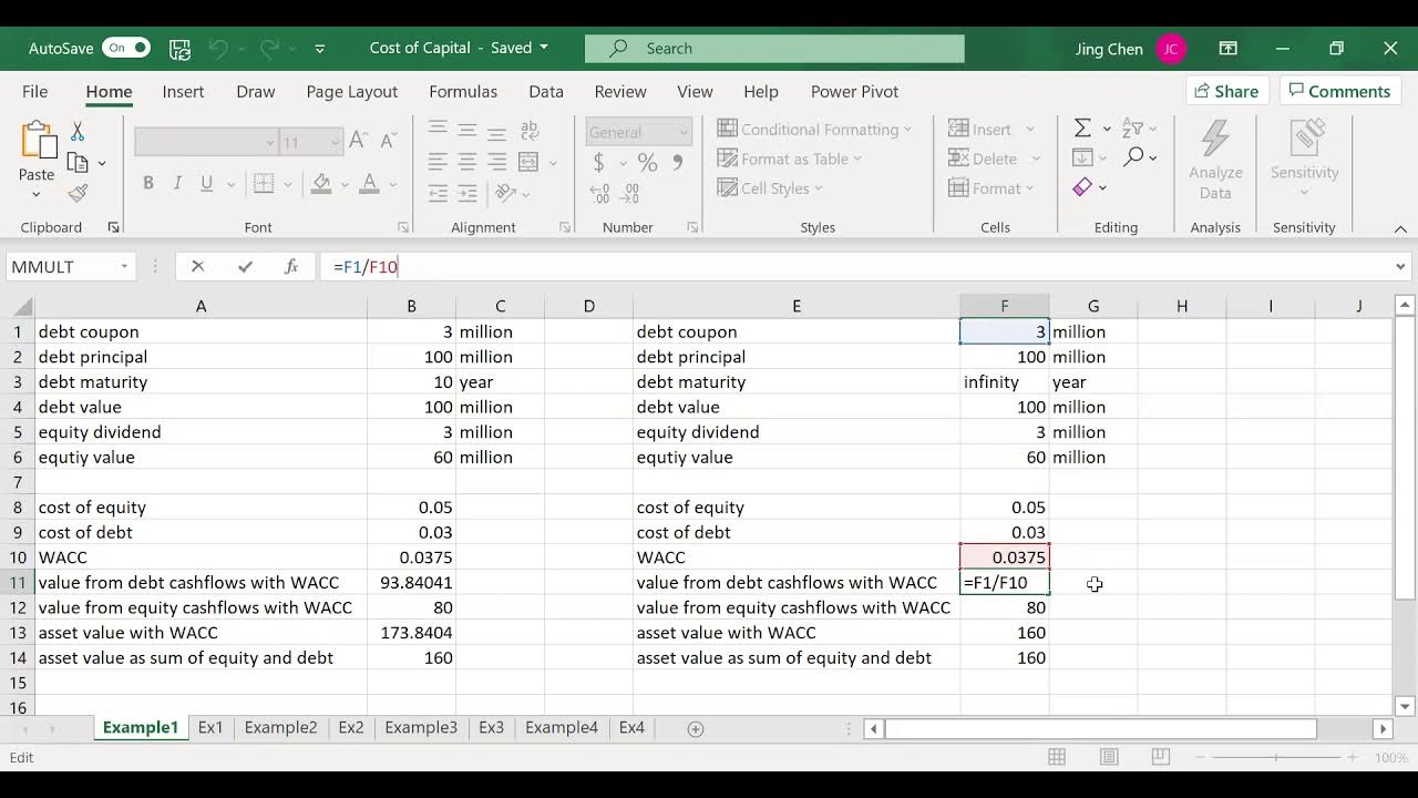 cost-of-capital-excel-calculations-youtube