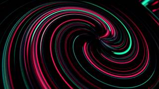 Footage neon spiral.