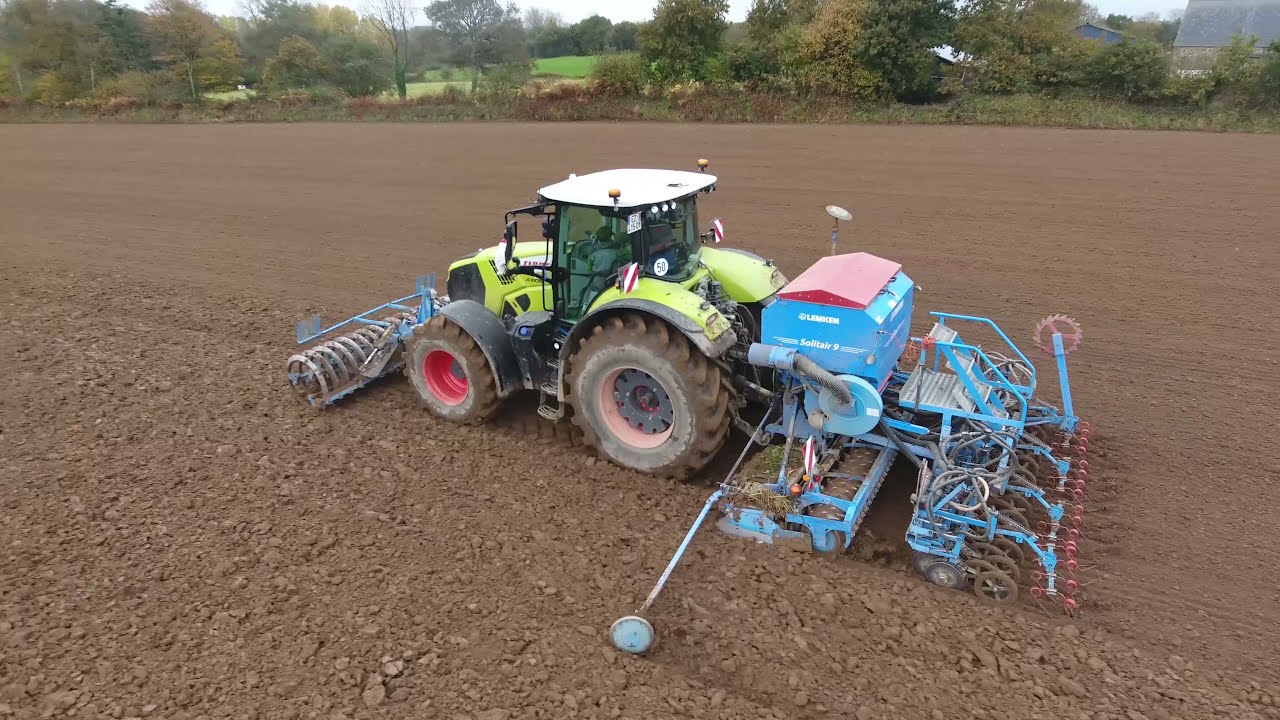 Doublé de CLAAS au semis | Axion 810/850 / NH T7.185
